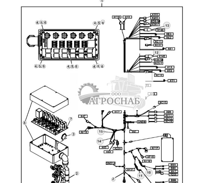 Fuse Box  Main Wiring Harness ( - 003259) - ST776058 207.jpg